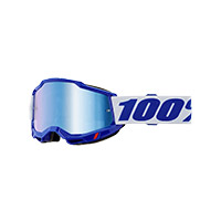 100% Accuri 2 Red Goggle Mirrored Red