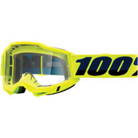 100% Accuri 2 Fluo Yellow Clear Lens