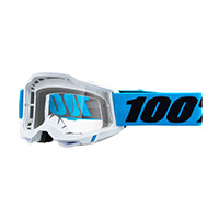 Maschera 100% Accuri 2 Novel Blu Bianco