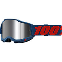 100% Accuri 2 Odeon Goggle Silver Mirrored