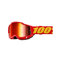 Gafas 100% Accuri 2 rojo espejadas rojo