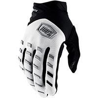 100% Airmatic Gloves White