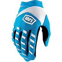 100% Airmatic Gloves White