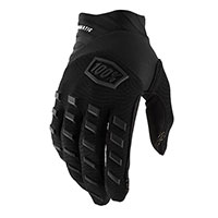 Guantes Niño 100% Airmatic negro antracita