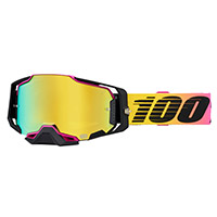 Maschera 100% Armega 91 Specchiato Oro