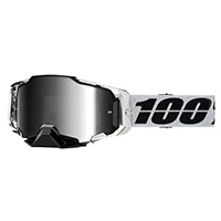 100% Armega Atac Goggle Mirrored Silver