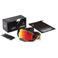 Off Road Goggles 100% Falcon5 Hiper Red Mirror - 2