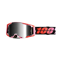 100% Armega Guerlin Goggle Mirrored Silver