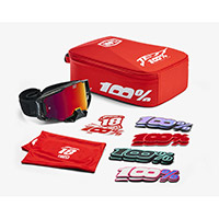 100% Armega Le Jett Lawrence Hiper Goggle Red - 4