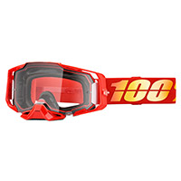 100% Armega Nuketown Goggle Red