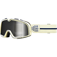 100% Barstow Arno Goggle Mirrored Silver