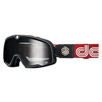 100% Barstow Deus Goggle Black Red