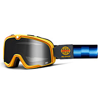 100% Barstow Race Service Goggle Miroir Argent