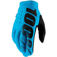 Guantes 100% Brisker rojo