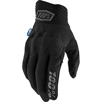 100% Cognito Smart Shock Gloves Black