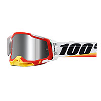 Gafas 100% Racecraft 2 Arsham rojo plata