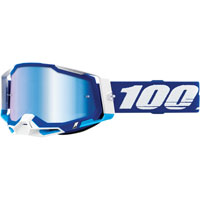 Gafas de Motocross 100% Racecraft 2 Blue espejo azul