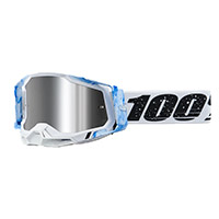 100% Racecraft 2 Mixos Goggle Mirrored Silver