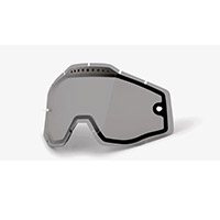 100% Dual Vented Accuri/racecraft 2 Lens Smoke