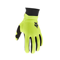 Fox Defend Thermo Handschuhe gelb