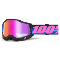 100% Accuri 2 Superdome Red Mirrored Goggle