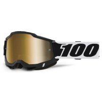 Maschera 100% Accuri 2 Blck001 Specchiato Oro