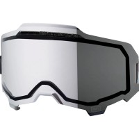 100% Armega/armatic Dual Pane Vented Lens Silver