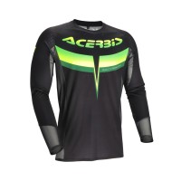 Acerbis Mx Track 2.0 Trikot schwarz Grün