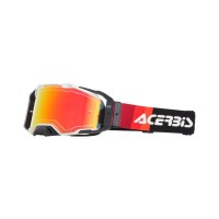 Acerbis Vulcan Mirror Goggle White Black