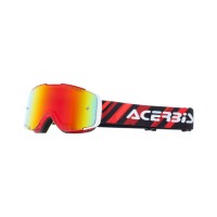 Maschera Bimbo Acerbis Vanguard Kid Mirror rosso bianco
