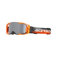 Acerbis Vortex Mirror Goggle Orange Grey