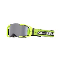 Masque Acerbis Vortex Mirror jaune fluo