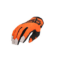 Guantes de niño Acerbis CE MX XK naranja negro