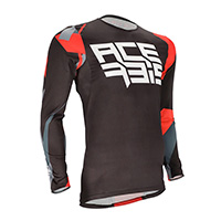 Maglia Acerbis J-flex One Nero Rosso