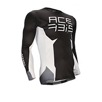 Maillot Acerbis Mx J-track Three Noir Blanc