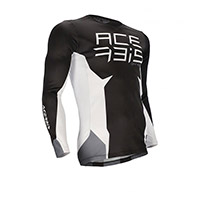 Maglia Acerbis MX J-Track Three nero bianco