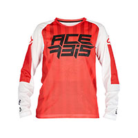 Maglia Acerbis Mx J-windy Five Kid Vented Rosso Bimbo