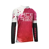 Camiseta Acerbis J-Windy Vent Watermark rojo