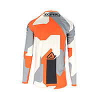 Maglia Acerbis Mx Linear Sumbawa Arancio Grigio - img 2