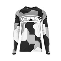Maillot Acerbis Mx Linear Sumbawa Blanc Gris