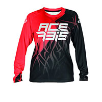 Maillot Acerbis MX J-Kid Three negro rojo