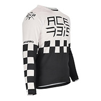 Maillot Acerbis MX J-Kid One blanc noir