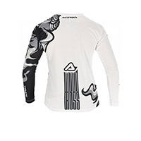 Camiseta Acerbis MX J-Kid Two gris blanco - 3