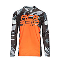 Maglia Acerbis Mx J-track Five Arancio Grigio