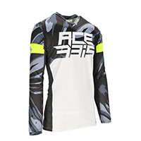 Maglia Acerbis Mx J-track Five Bianco Grigio