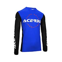 Camiseta Acerbis Mx J-Track Inc azul