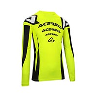 Camiseta Acerbis Mx J-Track Nascar amarillo
