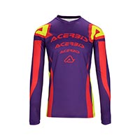 Acerbis Mx J-track Nascar Jersey Purple - 2