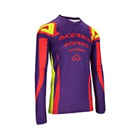 Maillot Acerbis Mx J-Track Nascar violet