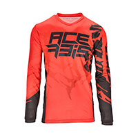 Maglia Acerbis Mx J-track Six Rosso Nero